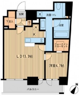 ノステルコート川崎【仲介手数料無料】【YOUTUBE動画あり】 間取り図